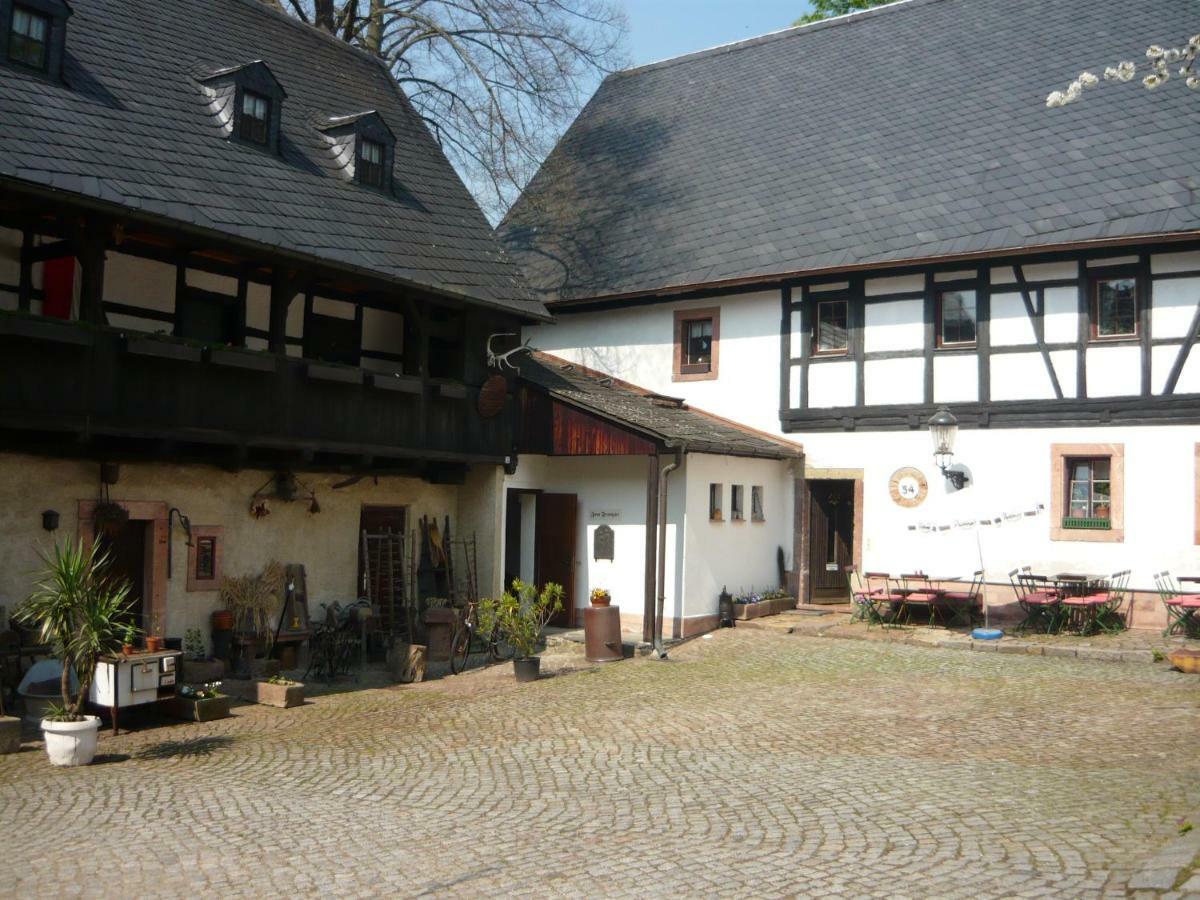 Zum Frongut Hotel Burgstadt Buitenkant foto
